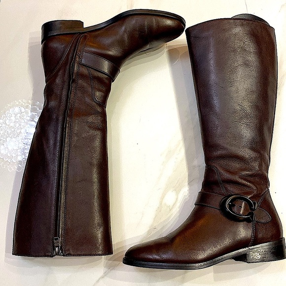 Coach Brynn Riding Boot size 7 brown ⭐️⭐️⭐️⭐️ - Picture 6 of 17